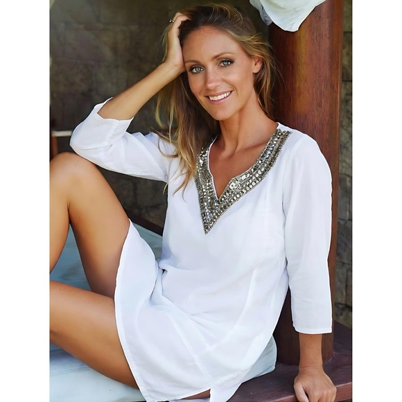 Graham & Spencer linen dress - Picture 1 of 5